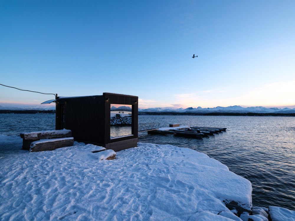 Badstue i molde: varme, fjord og ro på samme sted